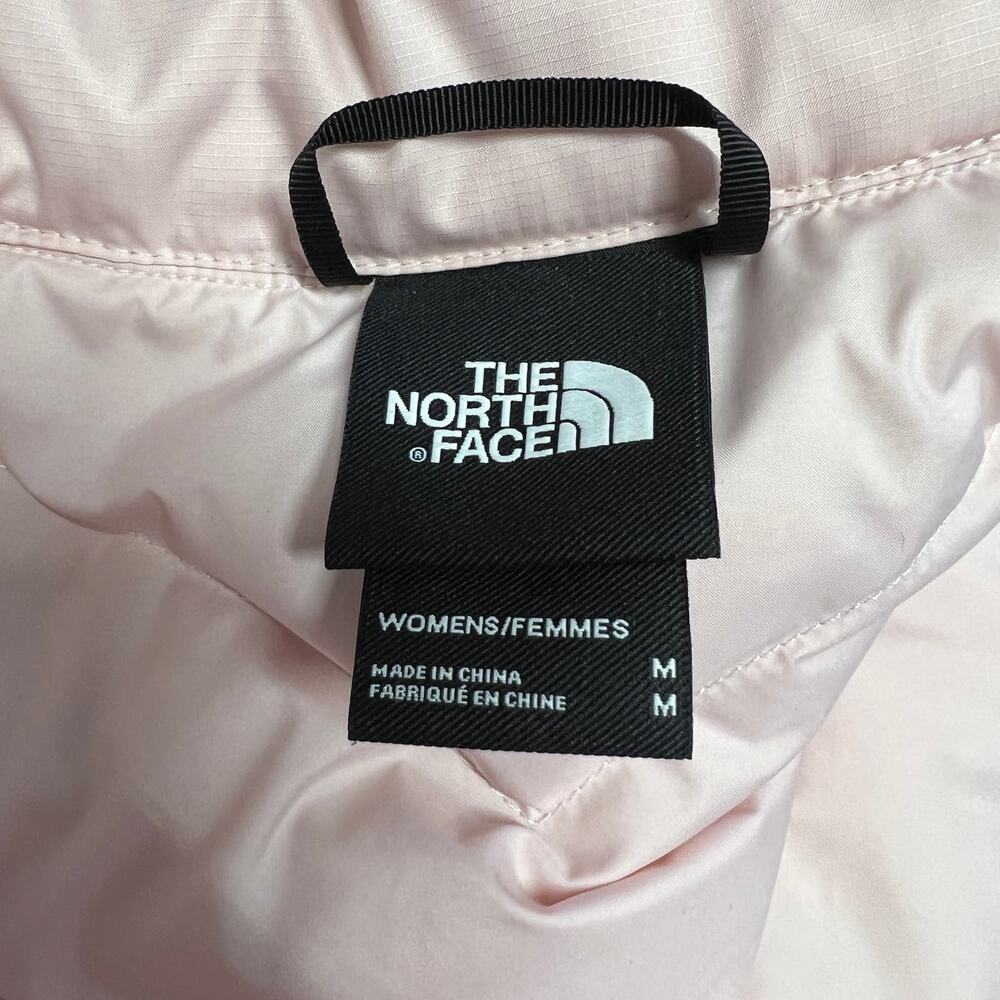 The North Face Alps 2.0 550 Womens Pink Down Puffer Vest Size M Full Zip Pockets - Picture 10 of 11